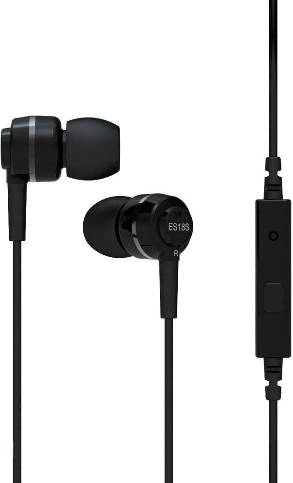 Sluchátka do uší SoundMAGIC ES18S Black Silver