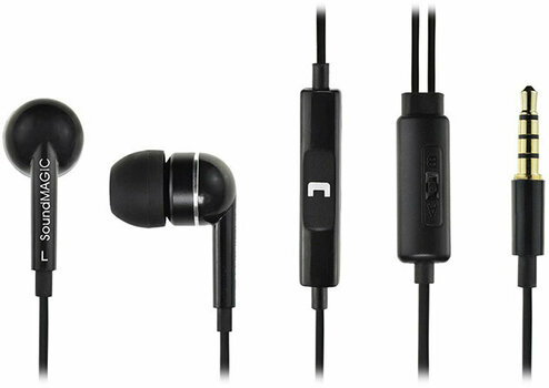 In-Ear Headphones SoundMAGIC ES19S Black - 1