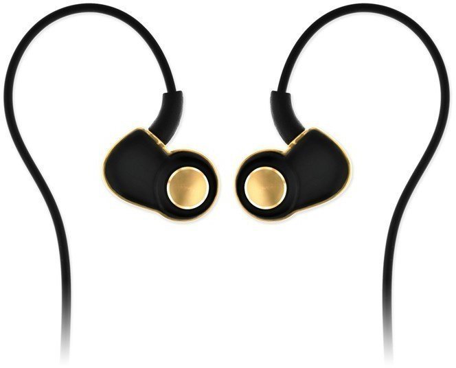 In-ear hoofdtelefoon SoundMAGIC PL30 Plus Black Gold