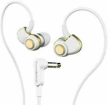 Слушалки за в ушите SoundMAGIC PL30 Plus White Gold - 1