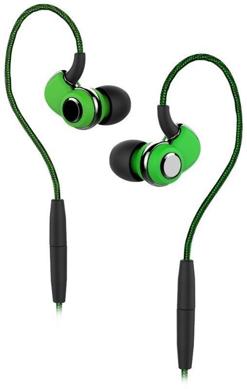 Wireless In-ear headphones SoundMAGIC ST30 Black Green