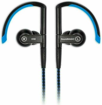 Wireless In-ear headphones SoundMAGIC ST80 Black Blue - 1