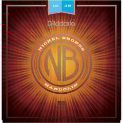 Cordes de mandolines D'Addario NBM1038 Cordes de mandolines