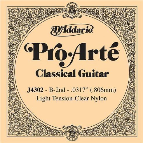 Einzelsaite für Gitarre D'Addario J4302 Einzelsaite für Gitarre