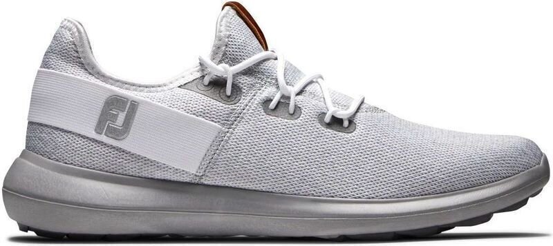 Pantofi de golf pentru bărbați Footjoy Flex Coastal White/Grey 43