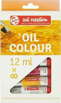 Peinture à l'huile Talens Art Creation 9020108M Ensemble de peintures à l'huile Mixte 8x12 ml - 1