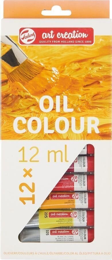 Olieverf Talens Art Creation Set of Oil Paints 12 x 12 ml Mixed
