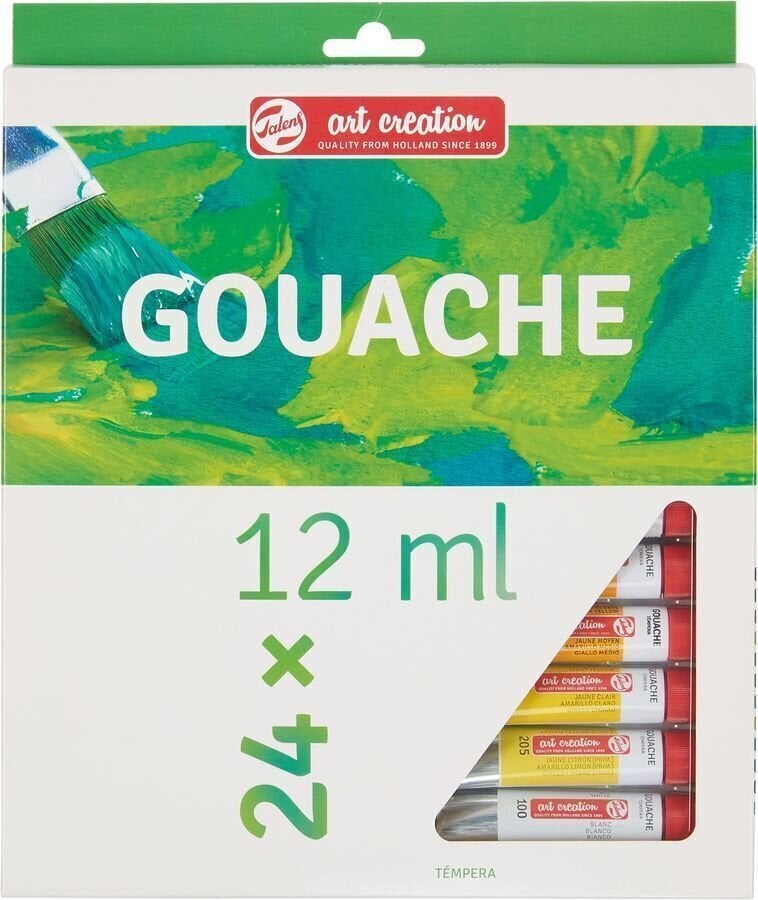 Gouache Paint Talens Art Creation Gouache Set of Gouache Paints 24x12 ml