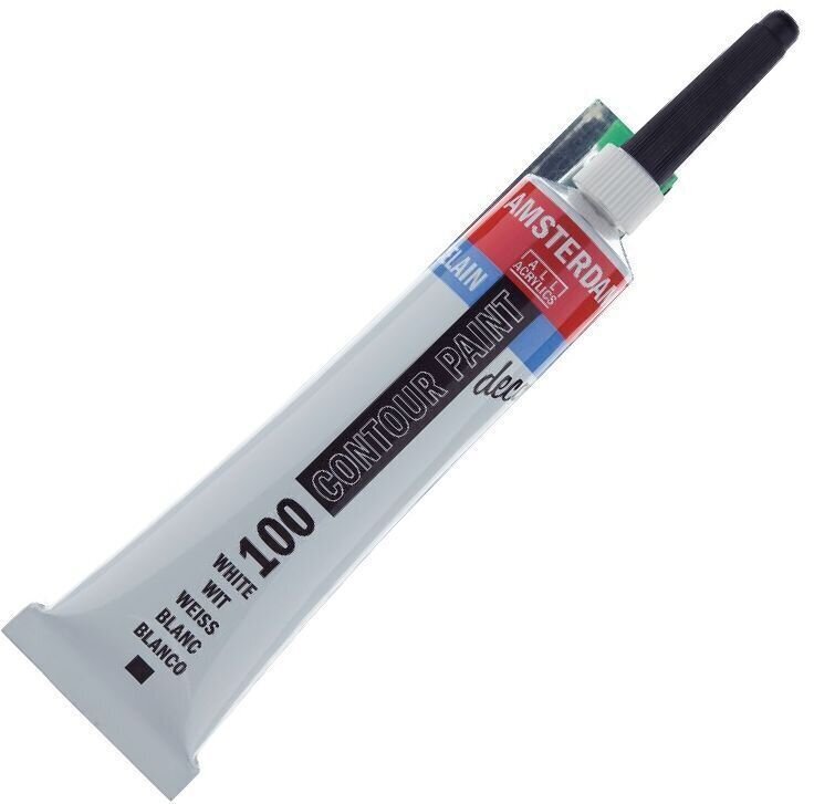 Farba do porcelany
 Amsterdam Contour Deco Farba do porcelany 100 White 20 ml 1 szt.