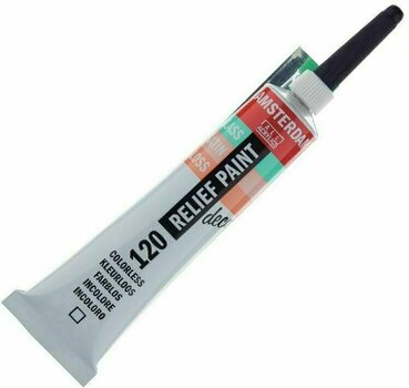 Glasmaling Amsterdam Relief Paint 20 ml Colourless - 1