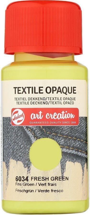Textilfarbe Talens Art Creation Textile Opaque Textilfarbe 50 ml Fresh Green