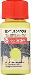 Culaore textilă Talens Art Creation Opaque Vopsea de material Fresh Green 50 ml 1 buc
