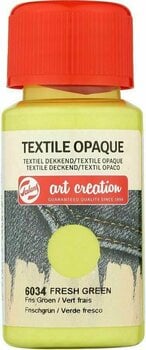 Peinture pour tissu Talens Art Creation Textile Opaque Teinture textile 50 ml Fresh Green - 1