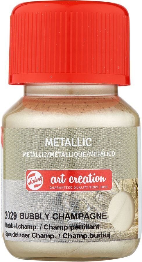 Peinture pour verre Talens Art Creation Metallic Peinture sur verre Bubbly Champagne 30 ml 1 pc