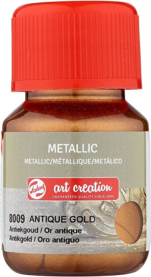 Βαφή για Γυαλί Talens Art Creation Metallic Βαφή γυαλιού Antique Gold 30 ml 1 τεμ.