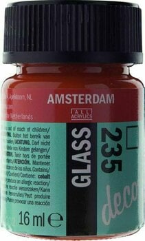 Peinture pour verre Amsterdam Deco Peinture sur verre Orange 16 ml 1 pc - 1