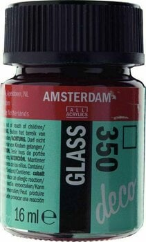 Vopsea pentru sticla Amsterdam Deco Vopsea de sticla Fuchsia 16 ml 1 buc - 1