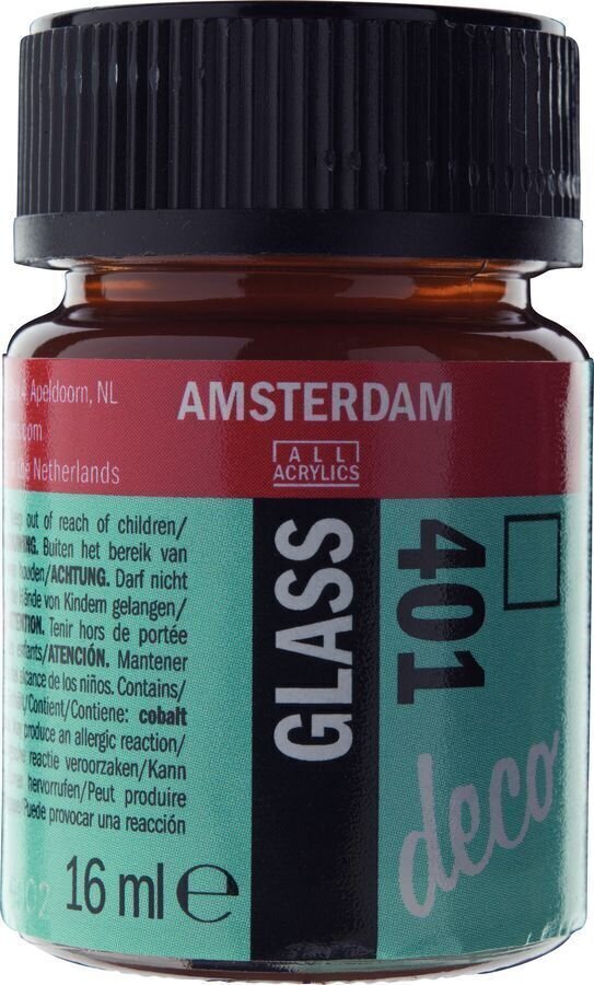 Peinture pour verre Amsterdam Deco Peinture sur verre Light Brown 16 ml 1 pc