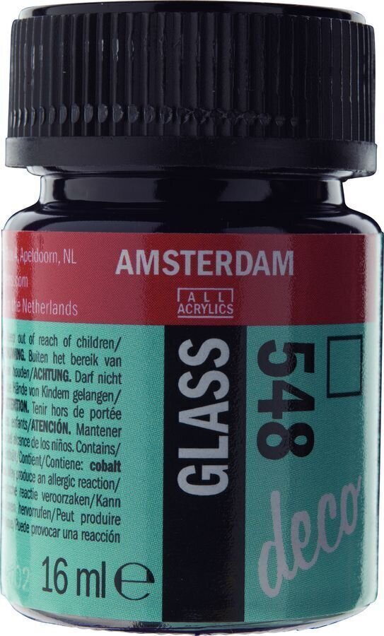 Peinture pour verre Amsterdam Deco Peinture sur verre Blue Violet 16 ml 1 pc