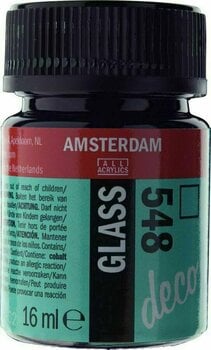 Peinture pour verre Amsterdam Deco Peinture sur verre Blue Violet 16 ml 1 pc - 1