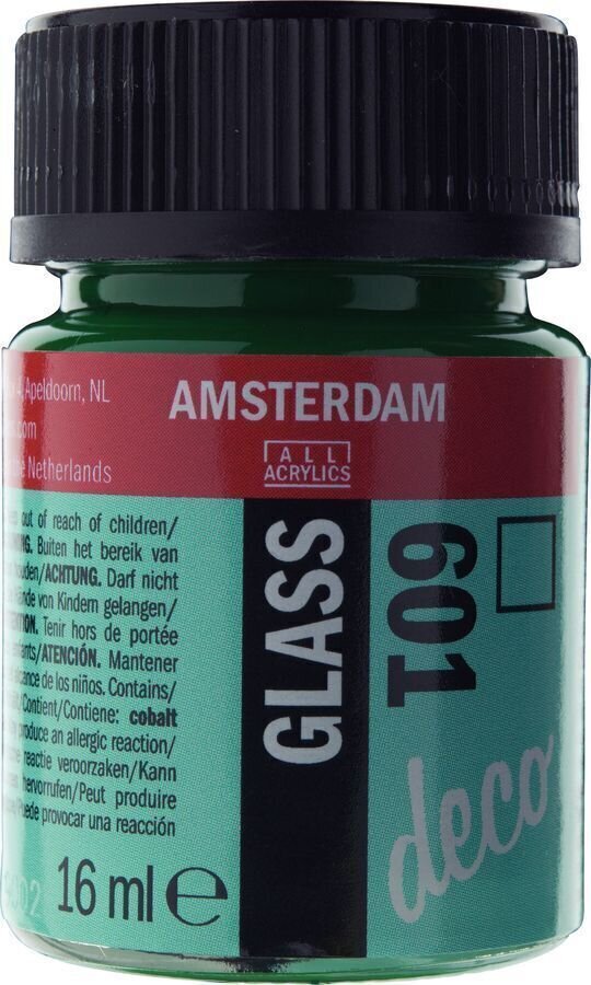 Boja za staklo Amsterdam Deco Boja za staklo Light Green 16 ml 1 kom