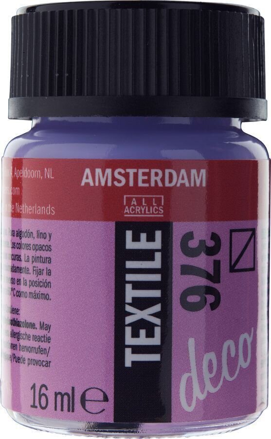Peinture pour tissu Amsterdam 59163760 Peinture pour tissu Purple 16 ml 1 pc