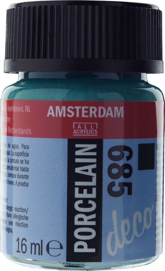 Farba do porcelany
 Amsterdam Porcelain Deco 16 ml 685 Turquoise Opaque