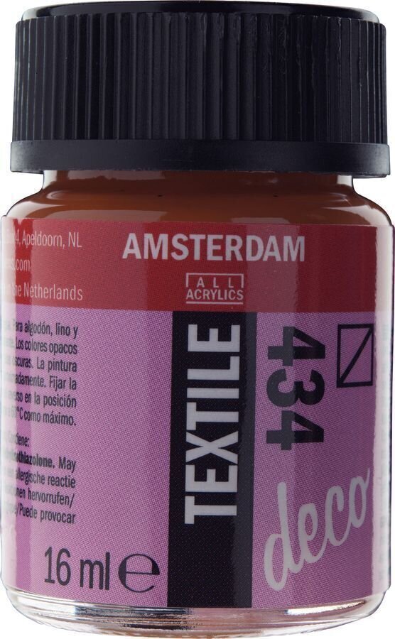 Peinture pour tissu Amsterdam 59164340 Peinture pour tissu Sienna 16 ml 1 pc
