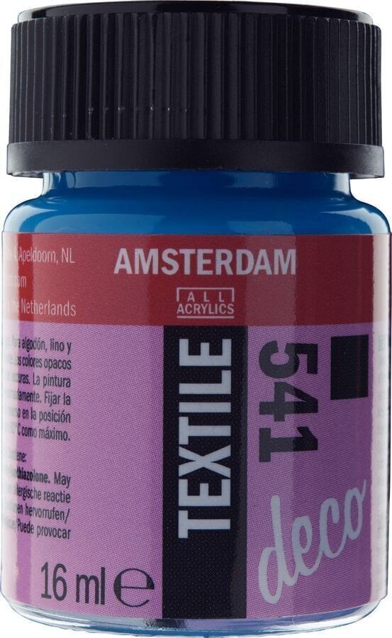 Peinture pour tissu Amsterdam 59165410 Peinture pour tissu 541 Sky Blue Opaque 16 ml 1 pc