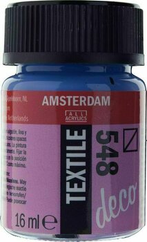 Peinture pour tissu Amsterdam 59165480 Peinture pour tissu Blue Violet 16 ml 1 pc - 1
