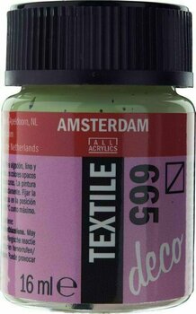 Peinture pour tissu Amsterdam 59166650 Peinture pour tissu 665 Spring Green 16 ml 1 pc - 1