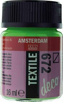 Peinture pour tissu Amsterdam 59166720 Peinture pour tissu 672 Reflex Green 16 ml 1 pc - 1