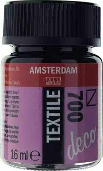 Peinture pour tissu Amsterdam 59167000 Peinture pour tissu 700 Black 16 ml 1 pc - 1
