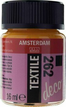 Peinture pour tissu Amsterdam 59162620 Peinture pour tissu 262 Gold Yellow Opaque 16 ml 1 pc - 1