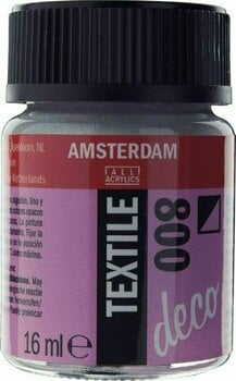 Peinture pour tissu Amsterdam 59168000 Peinture pour tissu Silver 16 ml 1 pc - 1