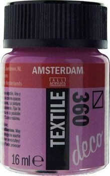 Peinture pour tissu Amsterdam 59163600 Peinture pour tissu 360 Oriental Red 16 ml 1 pc - 1