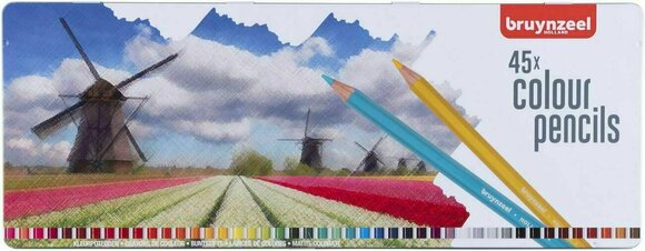 Bruynzeel Zestaw kolorowych ołówków 45 sztuk