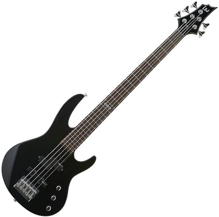 5 strunska bas kitara ESP LTD B 55 BK