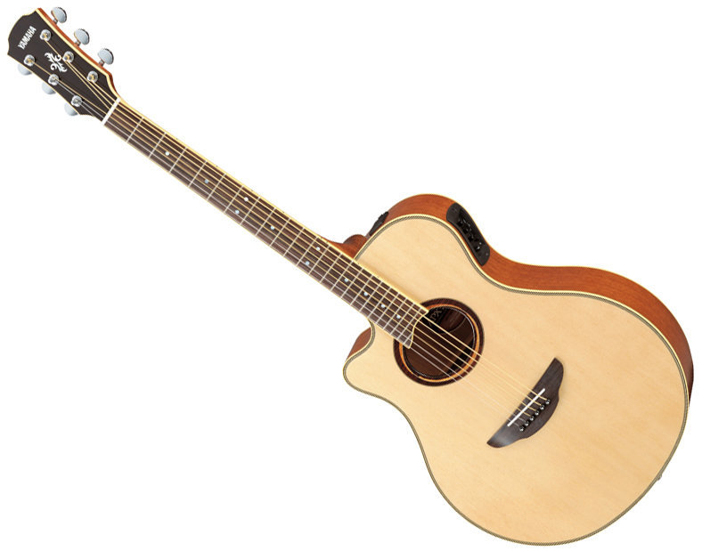 Elektro-akoestische gitaar voor linkshandigen Yamaha APX 700II L NT