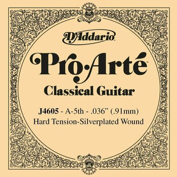 Enkel gitarrsträng D'Addario J4605 Enkel gitarrsträng - 1