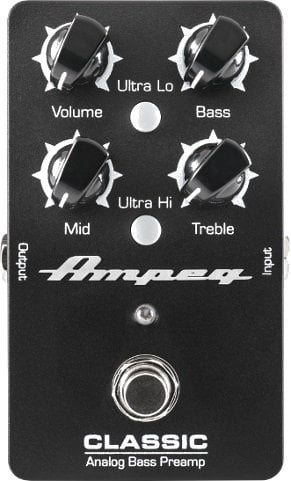 Bassguitar Effects Pedal Ampeg Classic Bass Preamp