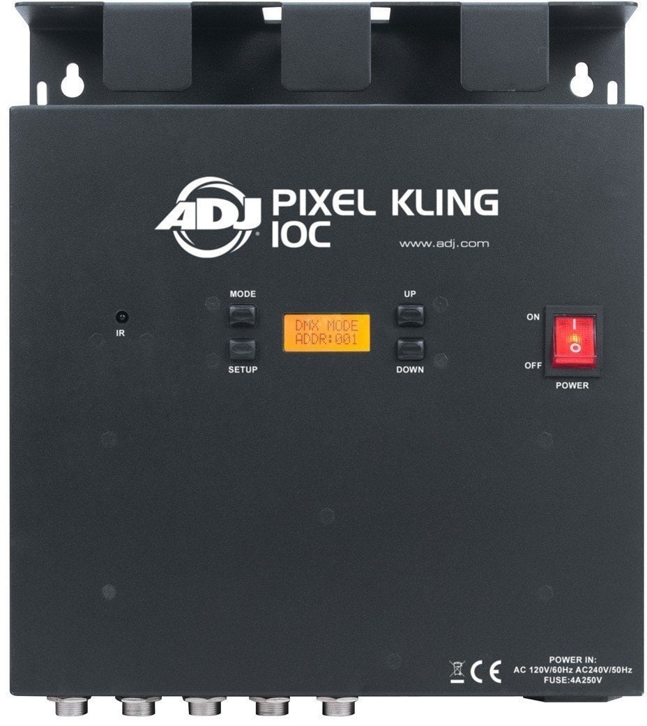 DMX Software, Interface ADJ Pixel Kling 10C