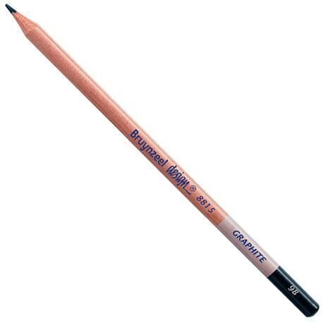 Graphite Pencil Bruynzeel Graphite Pencil 9B 1 pc