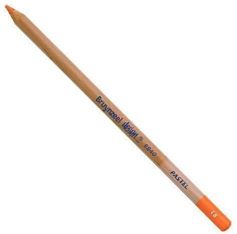 Pastelová ceruzka Bruynzeel Pastelová ceruzka Permanent Orange 1 ks