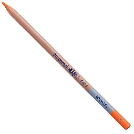 Lápis de aguarela Bruynzeel Watercolour Pencil Permanent Orange 1 un.
