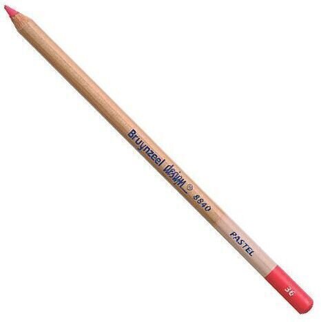 Lápis Pastel Bruynzeel Pastel Pencil Dark Pink 1 un.