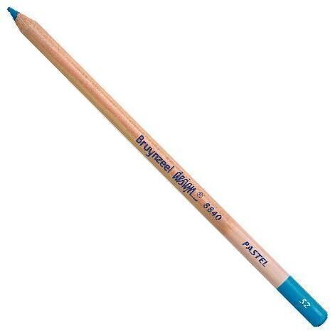Lápis Pastel Bruynzeel Pastel Pencil Turquoise Blue 1 un.