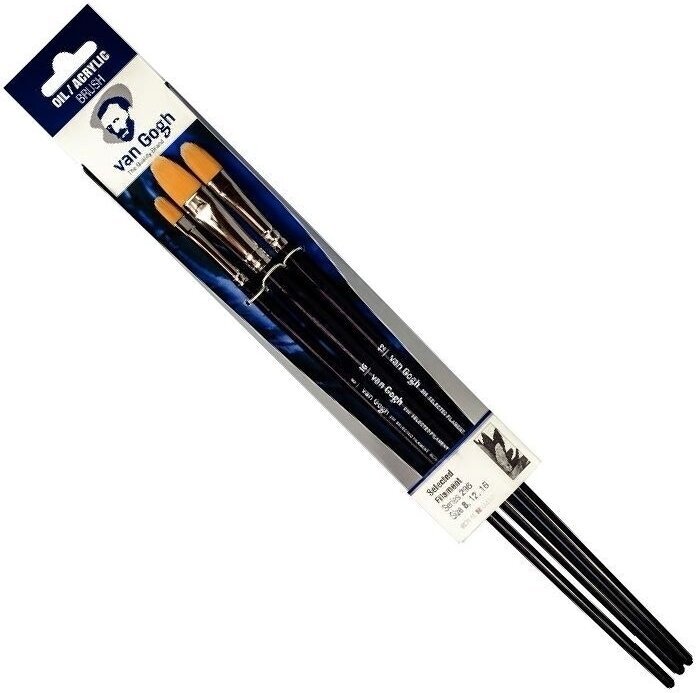 Pinceau Van Gogh 296/8-12-16 Set de pinceaux plats 3 pcs