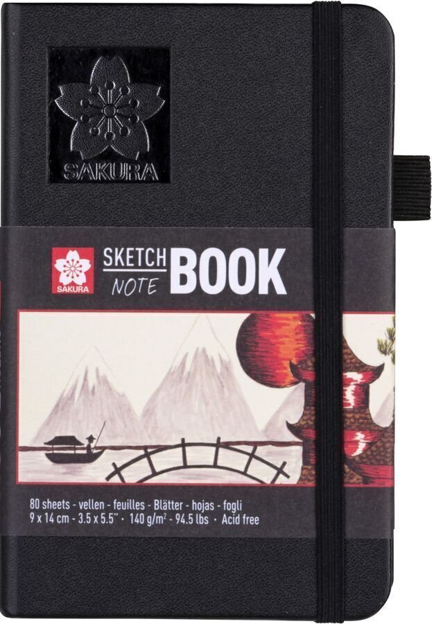 Schetsboek Sakura Sketch/Note Book 9 x 14 cm 140 g