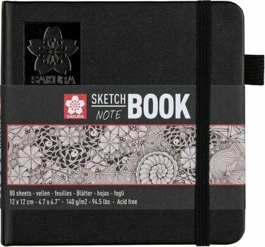 Sketchbook Sakura Sketch/Note Book 12 x 12 cm 140 g Sketchbook - 1